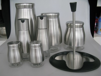 廠家直銷歐式儲物罐，品質與設計的完美融合——深圳市聯豐不銹鋼制品